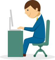 IT Specialist at work